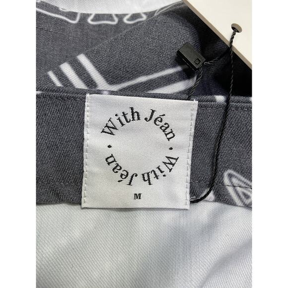 With Jean Safety Black Mini Skirt Size M - NWT - Picture 3 of 4